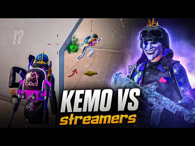 KEMO vs CONQUEROR Pushing Streamer! [*300 IQ Plays] | BGMI 🔱