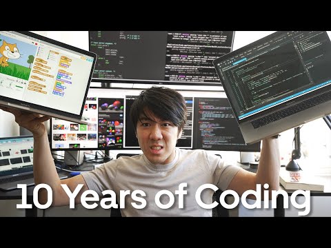 10 years of coding in 13 minutes