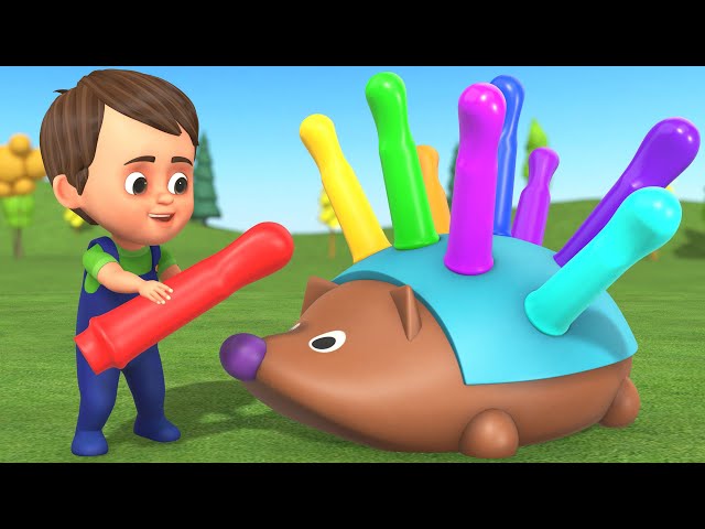 Baby Learns Colors Song | Animals for Kids & Toddlers | Nursery Rhymes & Kids Songs | Kids Cartoon