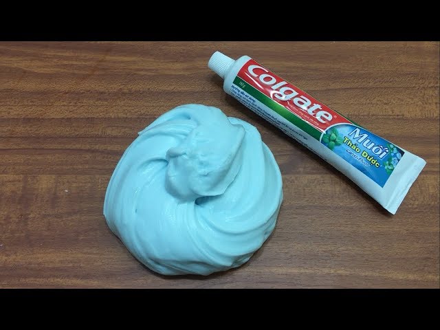 DIY Toothpaste Fluffy Slime!! No Shaving Cream, No Glue, No Borax! Must Watch! Slime Videos #5