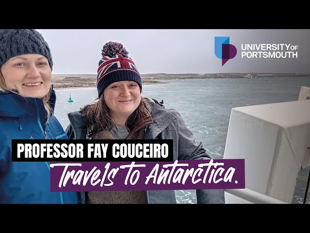 Antarctica tales with Professor Fay Couceiro