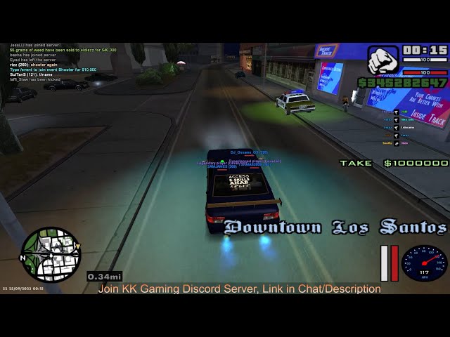 GTA SAMP Gameplay (Heists + Cops Chase) | WTLS 2 (GTA-MP.CZ) | KK Gaming | 2023