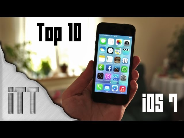 Top 10 iOS 7 Neuerungen/Features!