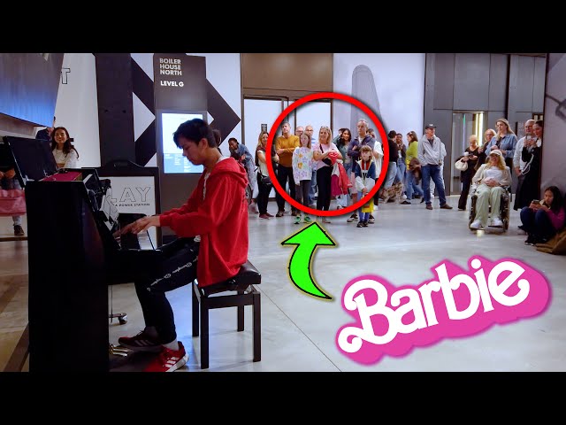 It's BARBIE! When I Play BARBIE GIRL in Shopping Mall | Cole Lam