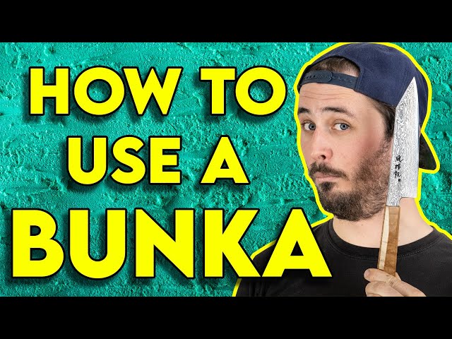 HOW TO USE A BUNKA - JAPANESE KNIFE