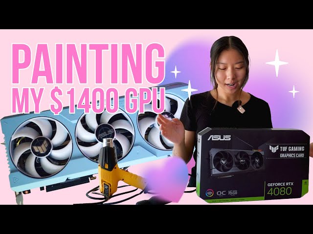 How to paint your GPU (and RAM) full tutorial and disassembly