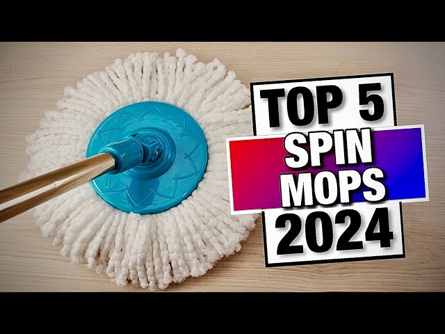 Top 5 - Best Spin Mops for Hassle Free Cleaning and Spotless Floors in 2024