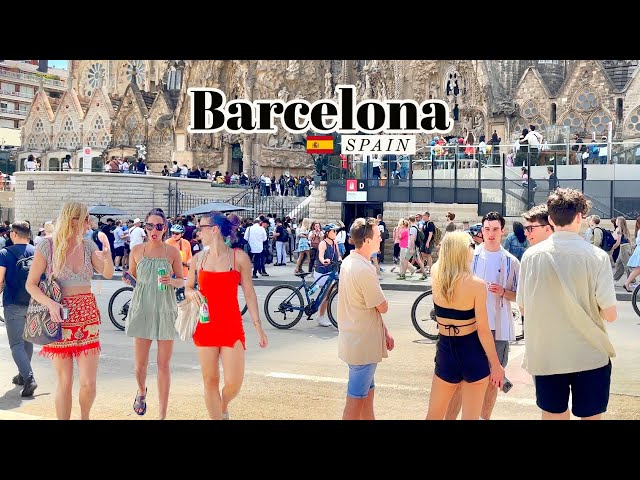 Barcelona, Spain 🇪🇸 - 4K-HDR 60fps Walking Tour (▶259min)