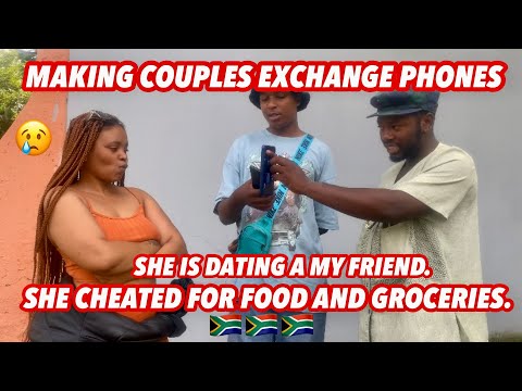 Making couples switching phones for 60sec 🥳( 🇿🇦SA EDITION )| new content |EPISODE 77 |