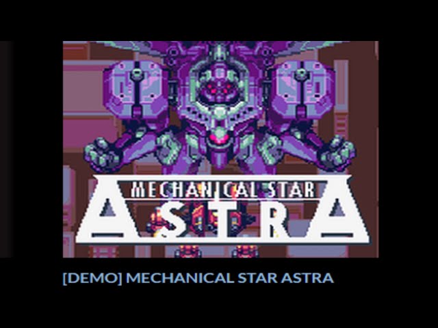 MECHANICAL STAR ASTRA (Action-packed cube-collecting excitement!)