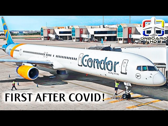 TRIP REPORT | CONDOR: Flying Again!! ツ | Boeing 757 | Mallorca to Frankfurt