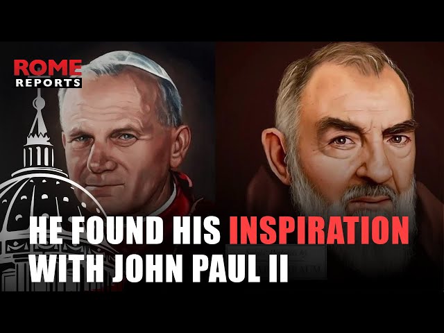 One artist found the true meaning of painting in a letter from Pope John Paul II