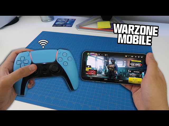 How to CONNECT PS5 CONTROLLER TO iPhone (EASY METHOD) (Warzone Mobile)