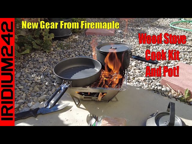 New Exciting Gear From Firemaple: Cook Kit, Camp Pot And Stove!