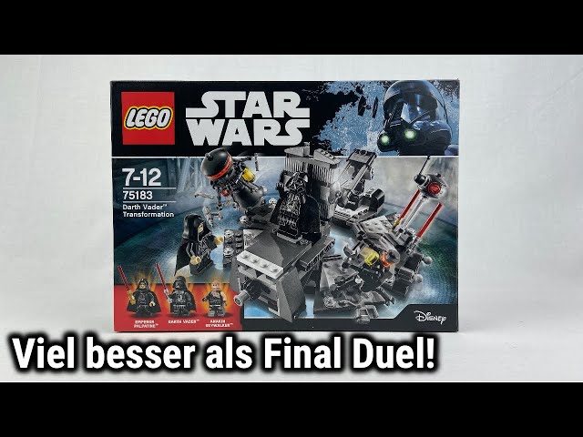 70€ billigere Alternative! | LEGO Star Wars "Darth Vader Transformation" (75183) Review!