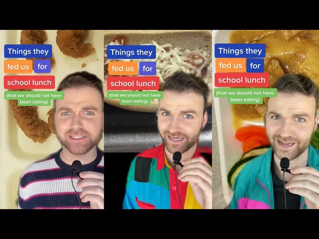 Things they fed us for school lunch (Part 12-22) | Shorts/TikTok Compilation | Scott Frenzel