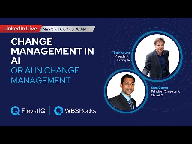 Change Management In AI ...Or AI In Change Management