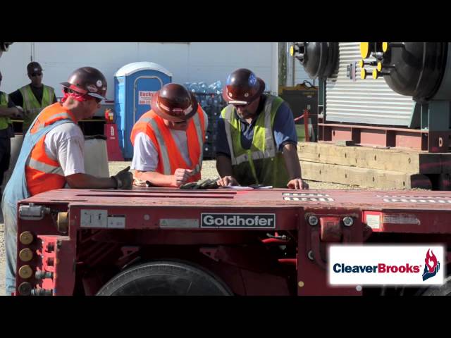 Cleaver-Brooks: Transportation of a Nebraska Watertube Boiler