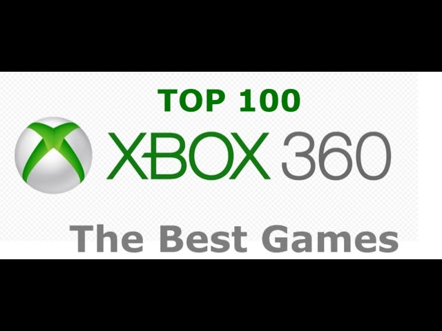 TOP 100 XBOX 360 Games