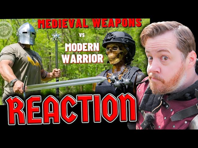 LARP or LEGIT?! Medieval Weapons vs Modern Warrior?! Kentucky Ballistics Discussion