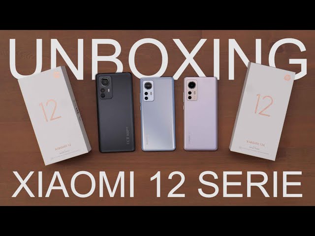 Unboxing + Hands-on-Test: Xiaomi 12 Pro | 12 | 12X | Die wichtigsten Infos im Überblick