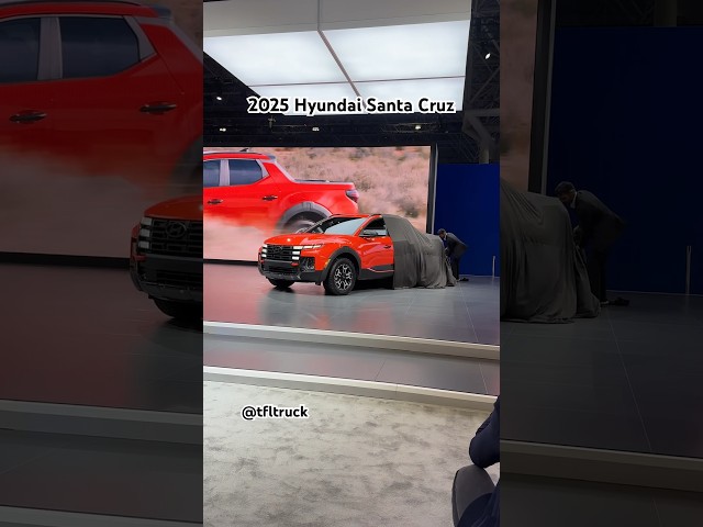 Meet the REFRESHED 2025 Hyundai Santa Cruz!