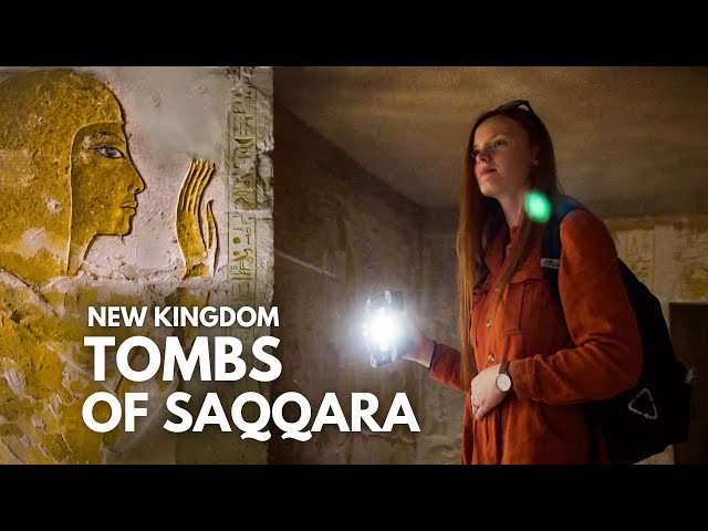 Tombs of Tutankhamun's Courtiers Discovered in Saqqara! | Egypt Exploration 2024