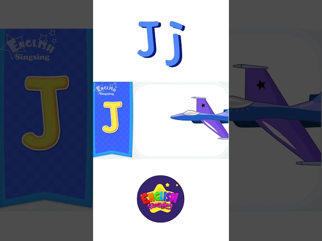 J Phonics - Letter J - Alphabet song | Learn phonics for kids #shorts