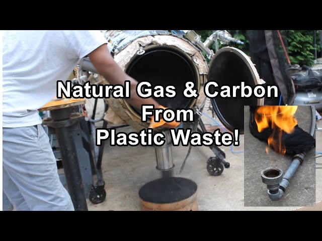 Carbon and Natural Gas made from Plastic Waste!