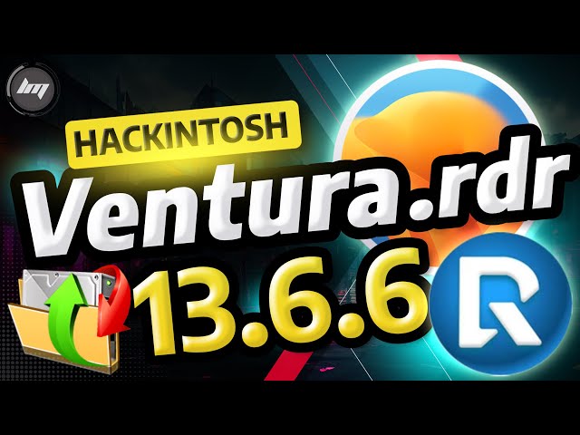 Latest MacOS Ventura 13.6.6 Hackintosh RDR Restore Image