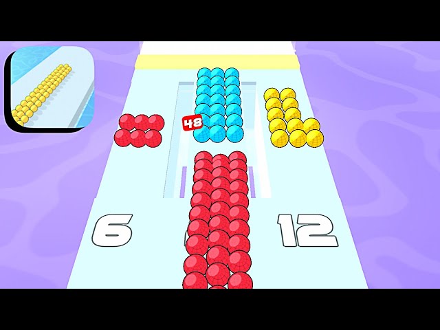 Ball Run ​- All Levels Gameplay Android,ios (Part 4)