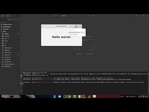 Quick Guide to Create a GTK4 app with Rust and Flatpak