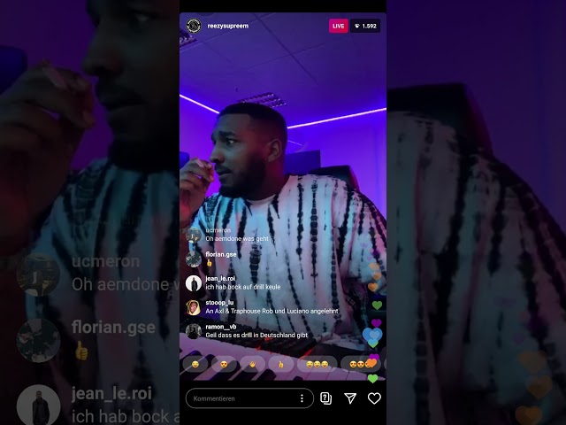 Reezy Insta Live: leakt 3 Songs (luciano drill song)