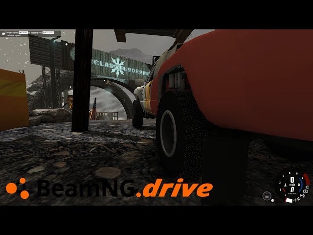 BeamNG.drive - Verglas Velodrome in the LKS Prerunner