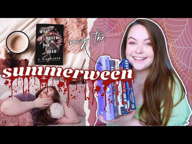 reading ALL the horror on my tbr 👻 Summerween Reading Vlog Days 1 & 2