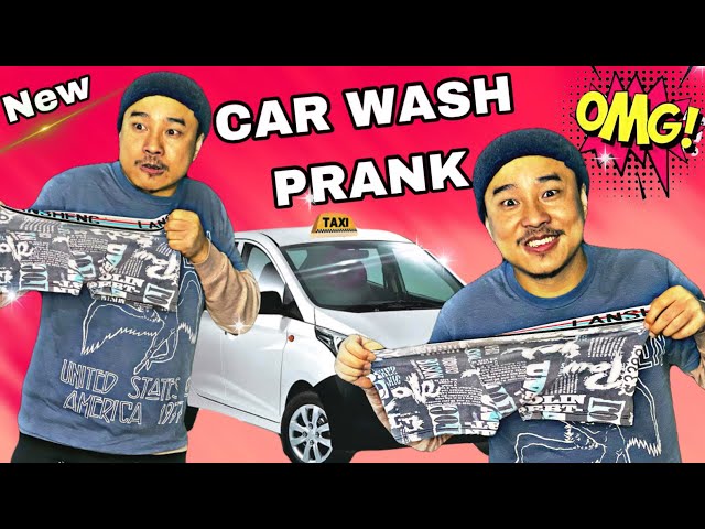nepali prank | car wash | taxi wash | cab Wash | funny/comedy prank | alish rai new prank/ Alish Rai