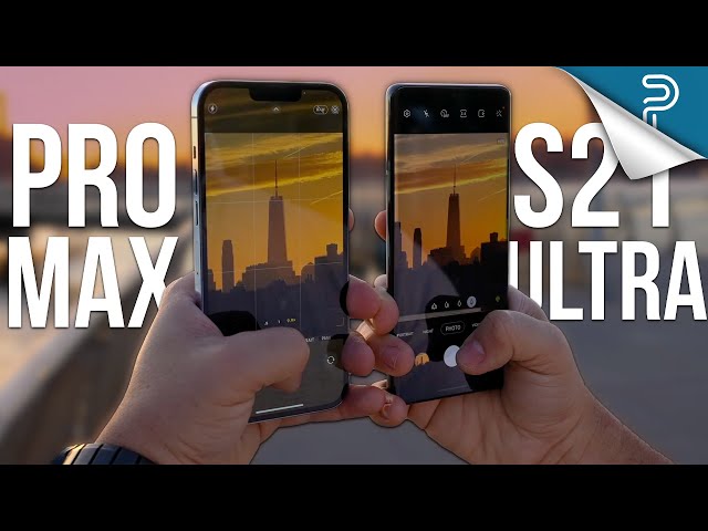 iPhone 13 Pro Max VS Galaxy S21 Ultra - So UNFAIR!