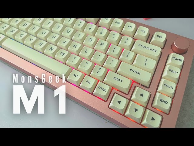 MonsGeek M1 | FR4 Plate | $99 aluminum keyboard marbly build