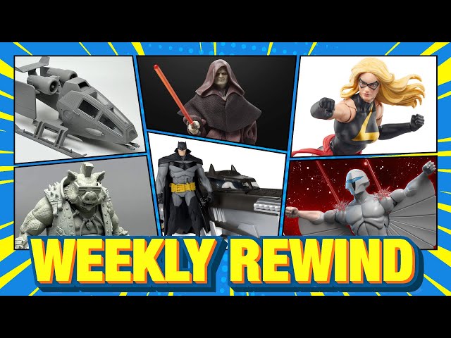 Weekly Rewind! Ep20: Star Wars Marvel Legends G.I.Joe...Kinda TMNT...Sorta DC Silverhawks more!