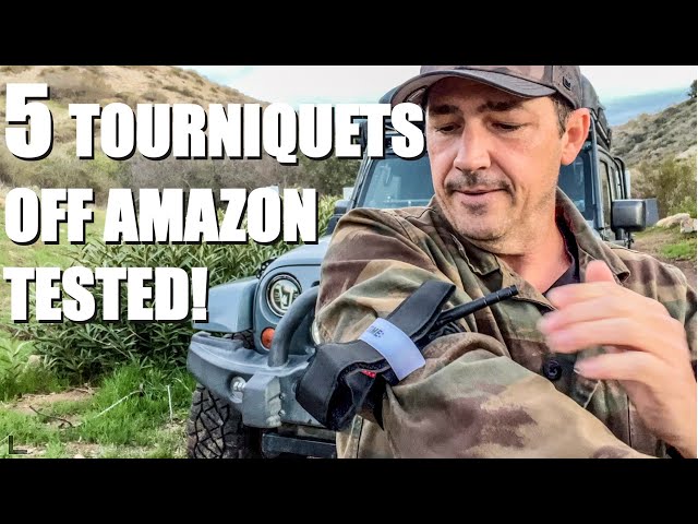 5 Field Tourniquets You Can Buy On Amazon Tested and Reviewed!
