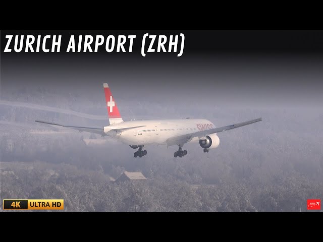 20 Minutes AMAZING WINTER plane SPOTTING | ZURICH Airport Plane Spotting (ZRH/LSZH)