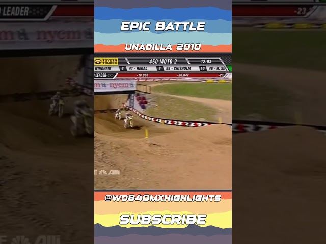 Epic Battle At The Unadilla Motocross 2010