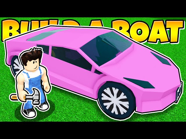 How to build ANY CAR In Build a Boat! *Tips & Tricks*
