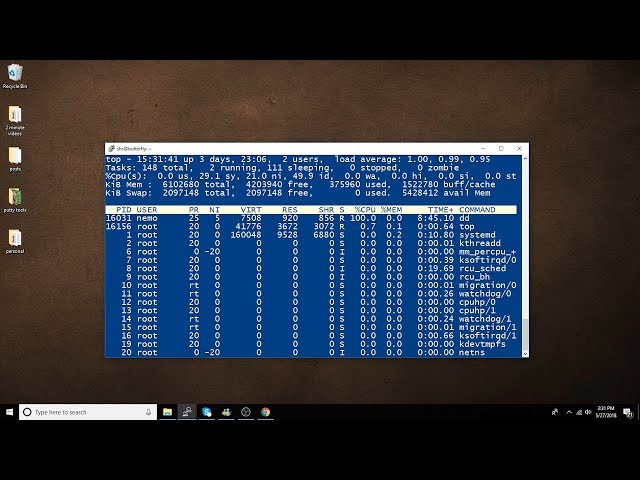 2-Minute Linux Tip: How to use the top command