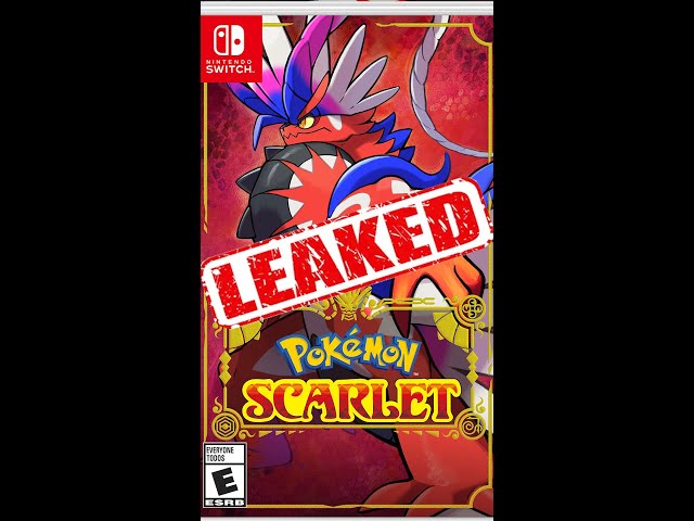 Pokemon Scarlet/Violet Just Leaked Online