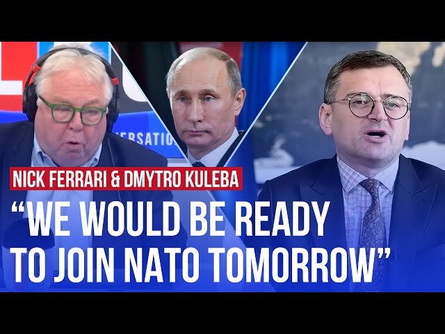 Does Putin want to conquer Ukraine or destroy it? | LBC analysis with Ukraine's foreign minister