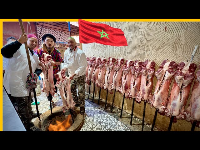 Meet The Royal Family of Moroccan Barbecue 🇲🇦 Legendary Marrakech Street Food Tour