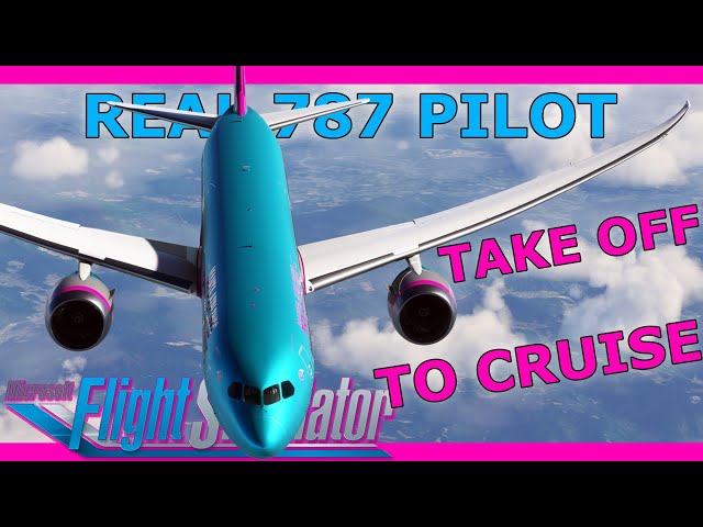 Boeing 787 Climb and Cruise Tutorial with a Real 787 Pilot!
