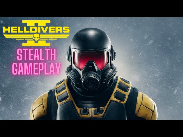 Helldivers 2: CB-9 Crossbow Stealth Gameplay (Bunkers Solo Helldive /// All Clear /// No Deaths)