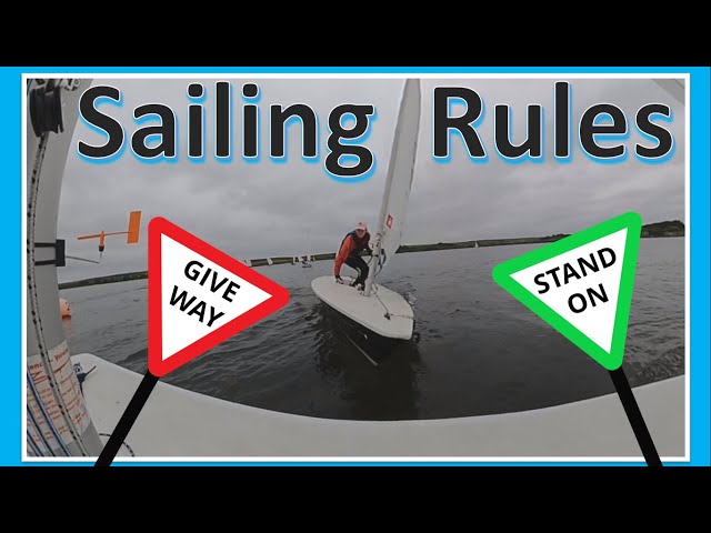 Sailing right of way rules, colregs & IRPCS explained
